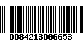 Código de Barras 0084213006653