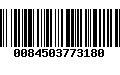 Código de Barras 0084503773180