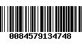 Código de Barras 0084579134748