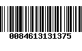 Código de Barras 0084613131375