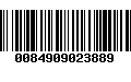 Código de Barras 0084909023889