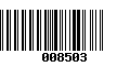 Código de Barras 008503