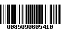 Código de Barras 0085090605410