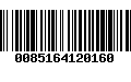 Código de Barras 0085164120160