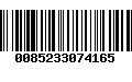 Código de Barras 0085233074165