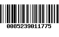 Código de Barras 0085239011775