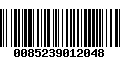 Código de Barras 0085239012048