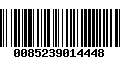 Código de Barras 0085239014448