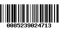 Código de Barras 0085239024713