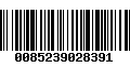 Código de Barras 0085239028391