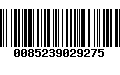 Código de Barras 0085239029275