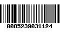 Código de Barras 0085239031124