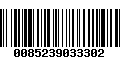 Código de Barras 0085239033302