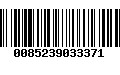 Código de Barras 0085239033371