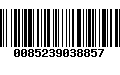 Código de Barras 0085239038857