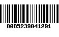 Código de Barras 0085239041291