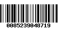 Código de Barras 0085239048719