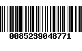 Código de Barras 0085239048771