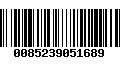 Código de Barras 0085239051689