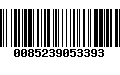 Código de Barras 0085239053393