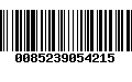 Código de Barras 0085239054215