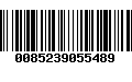 Código de Barras 0085239055489