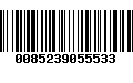 Código de Barras 0085239055533