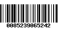 Código de Barras 0085239065242