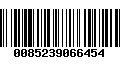 Código de Barras 0085239066454