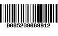 Código de Barras 0085239069912