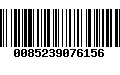 Código de Barras 0085239076156