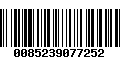 Código de Barras 0085239077252