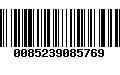 Código de Barras 0085239085769