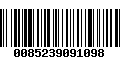 Código de Barras 0085239091098