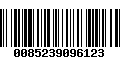 Código de Barras 0085239096123