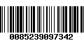 Código de Barras 0085239097342