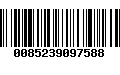 Código de Barras 0085239097588