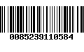 Código de Barras 0085239110584