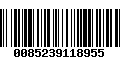 Código de Barras 0085239118955