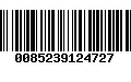 Código de Barras 0085239124727