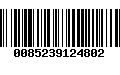 Código de Barras 0085239124802