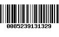 Código de Barras 0085239131329