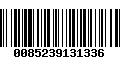 Código de Barras 0085239131336