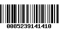 Código de Barras 0085239141410