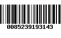 Código de Barras 0085239193143