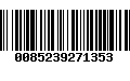 Código de Barras 0085239271353