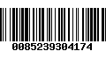 Código de Barras 0085239304174