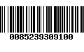 Código de Barras 0085239309100