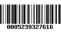 Código de Barras 0085239327616