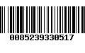 Código de Barras 0085239330517